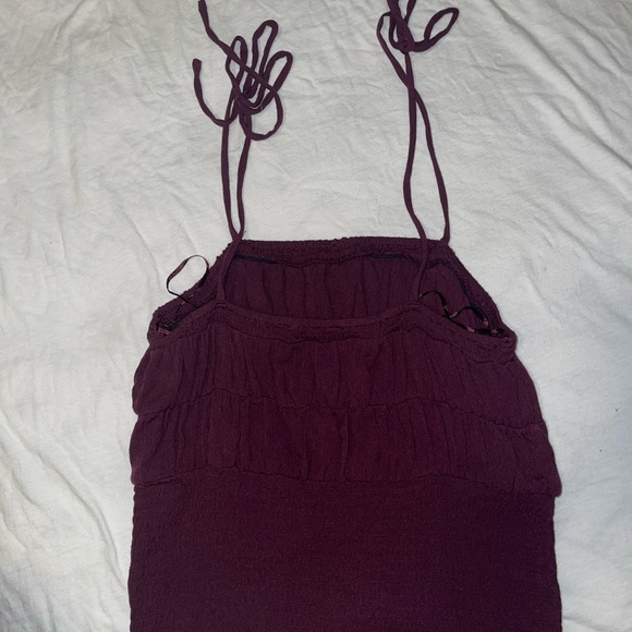 NWT Kendall and Kylie Scrunch Crop Top - Picture 2 of 4